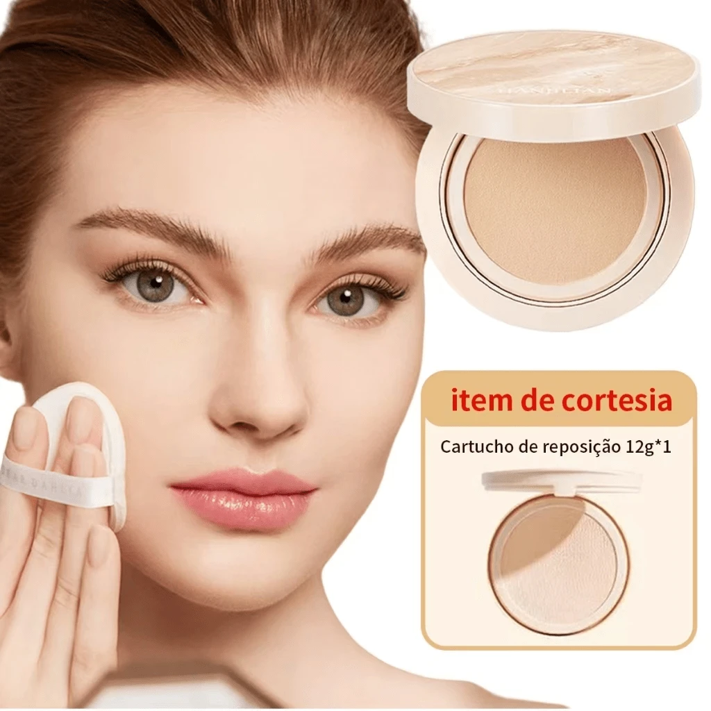 Smooth Moisturizing Makeup Base Concealer Cream Cushion Nourishing Makeup A Moisturizing Powder BB Cream - 01 Natural - 查看 1