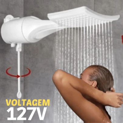 Original Chuveiro "ELETRÔNICO" Lorenzetti 127V / 5.500W  OU 220V 7.500W, Loren Shower Ultra Ducha eletrônica