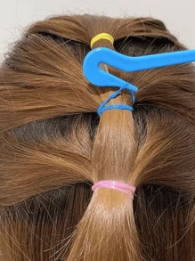 7pcs/Fashion Children's Hair Weaving Genius Portable Hair Removal Genius Disposable Elastic Knife Hair Clip Tool Does Not Hurt Hair; Girls' Hair Removal Rope Hair Removal Device (6.8 Ounces/200 Ml) Multi-Function Small High-Pressure Continuous Spray Bottle Fine Mist Water Replenishing Spray Bottle Travel Makeup Water Vial, Split Household Dry Wet Dual-Use Knot Free Comb,