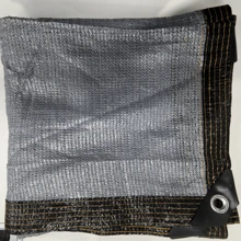 1PC Grey Sun Shade Net Terrace Sunshade Sail Shading Mesh Cover Outdoor Car Shed Shadow Awning Garden Pergola Sunshade Sail Balcony Swimming Pool Sun Cover