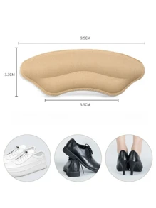 Adhesivos de cojín para tacones altos, antideslizantes, contra ampollas, almohadillas reductoras de talla de zapatos para hacer que los zapatos queden talla grande pequeños