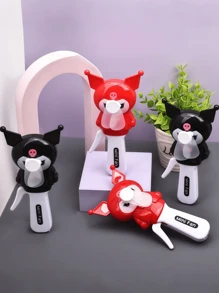 Sanrio Sanrio. 1pc Of Kuromi Hand - Held Fans. No Batteries Required. Manually Operated. Compact And Portable. They Can Cool You Down And Relieve Stuffiness.