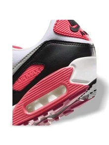 Nike Air Max 90 - White/AsterPink/Black/LightSilver - View 4