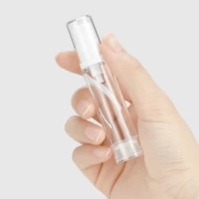 5pcs Vacuum Airless Travel Bottle Set, Transparent Refillable Pump Containers For DIY Foundation, Gel, Essence, Moisturizer - Multicolor - View 2