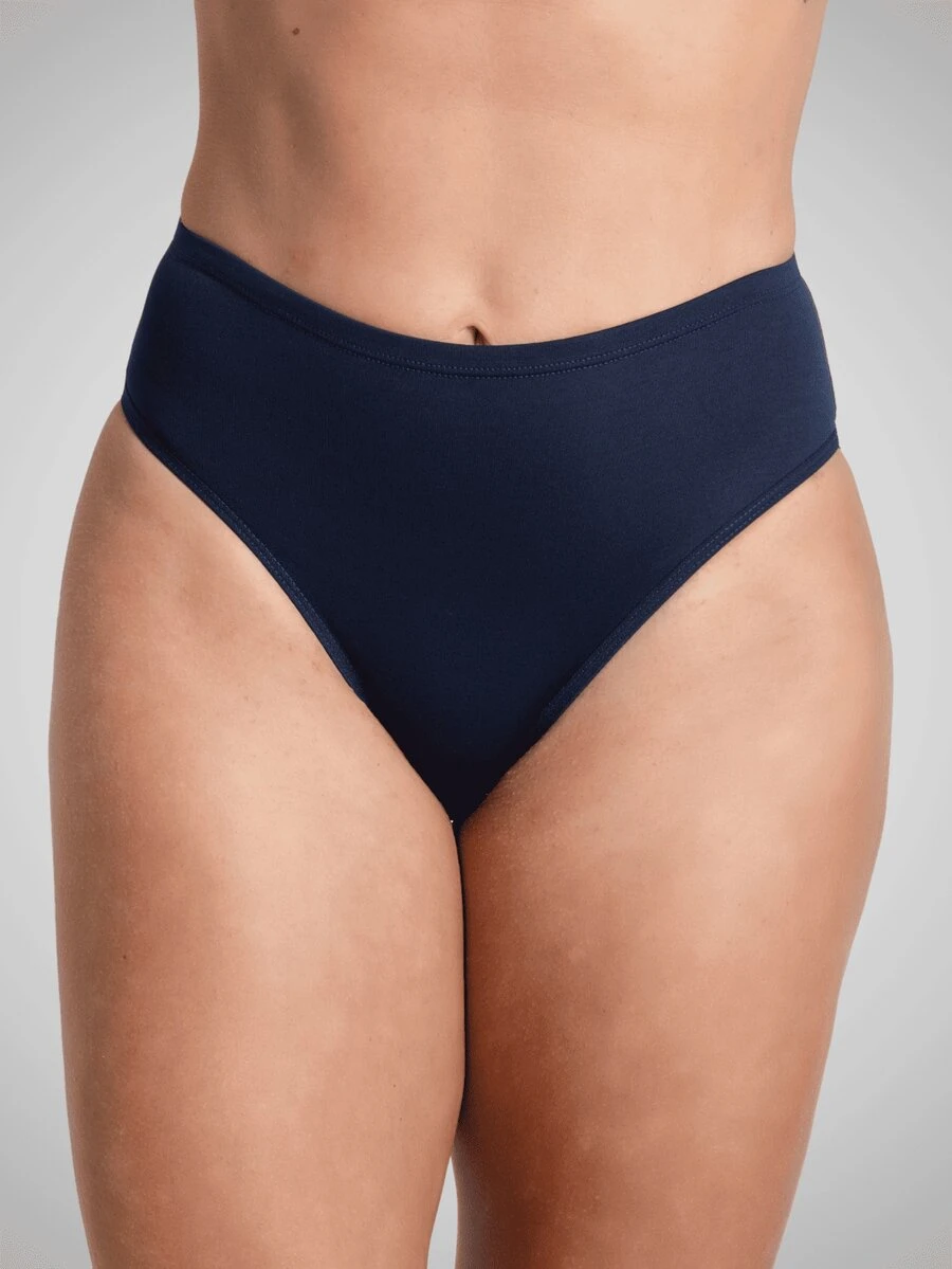 Women Briefs - 藏蓝色 - 查看 1