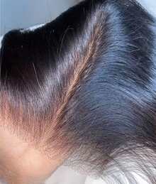 CEXXY Parrucche per capelli umani 7x5 HD, parrucche con chiusura in pizzo, parrucche senza colla, parrucche per capelli umani ondulate pronte da indossare, parrucche per donne senza colla - Colore naturale - Visualizzare 10