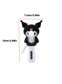 Sanrio Sanrio. 1pc Of Kuromi Hand - Held Fans. No Batteries Required. Manually Operated. Compact And Portable. They Can Cool You Down And Relieve Stuffiness.
