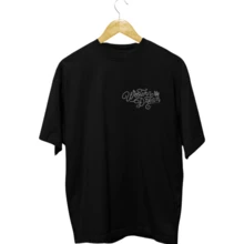 Playera Young LA LL Wester Dream Gym Unisex Oversize - Negro - Ver 4