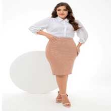 AVI Moda Crista Women Skirts - Rusty Rose - View 4