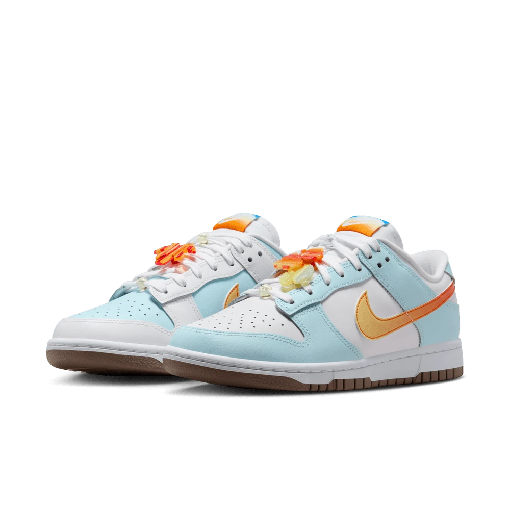 Nike Dunk Low Hawaii 柔软舒适防滑耐磨低帮运动鞋 女款 白蓝 IB8877-191 - 白藍色 - 查看 1