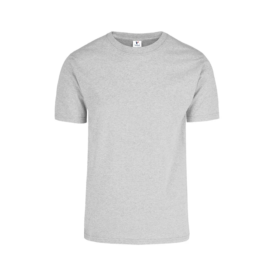Playera        Regular        manga corta   cuello redondo  hombre caballero  - Yazbek - Gris - Ver 1