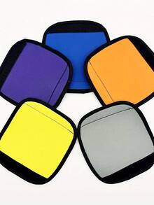 14x15cm Customizable Luggage Handle Wrap With Name Text, Personalized Luggage Handle Packaging Strap, Available In Orange/Red/Blue/Yellow/Pink/Black/Green, Great Gift For Mother's Day, Easter, Valentine's Day, Birthday - Multicolor - View 9