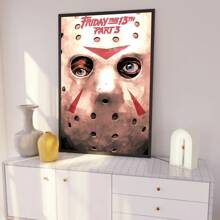 WB 1/10PCS Friday The 13th Horror Films Poster Wall Art Home Decor Room Decor Digital Painting Living Room Restaurant Kitchen Art - Frameless