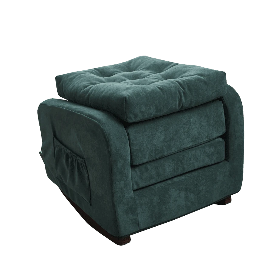 Accent Chair TV Chair Living Room Chair Lazy Recliner Comfortable Fabric Leisure Sofa,Modern High Back Armchair - 1 - View 1