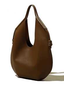 Bolsa tote grande e desleixada para axila, bolsa feminina de ombro grande com novo design de nicho para outono e inverno, estilo motociclista chique, personalizada, versátil para todas as estações