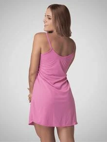 Women Nightgowns & Sleepshirts - Màu xanh hải quân - Xem 3