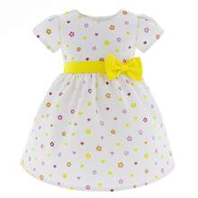 Vestido para Niña Blanco 3402 Tallas 0 a 5 Años - Blanco - Ver 1