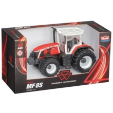 Brinquedo Trator Massey Ferguson Miniatura 1:30 Usual - Vermelho - Visão 6