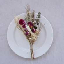 迷你干花束、波西米亚婚礼中心花束、花蕾瓶花束、礼品、家居装饰、潘帕斯迷你花束、秋季装饰、秋季