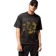 Playera Young LA LL 2014 Gym Unisex Oversize - Negro - Ver 1
