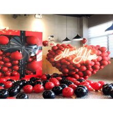 50pcs/Pack 12 Inch Red Latex Balloons, For Birthday, Graduation, Wedding, Party, Holiday Decoration