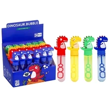 Burbujas 24 piezas Varitas de burbujas con solucion de burbujas normales DINOSAURIO, PANDA, ASTRONAUTAS, Varitas de burbujas mini irrompibles, Juguetes para hacer burbujas, Día de la Madre, Graduación