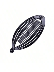 1/2 pièces Pince à cheveux en forme de griffe imprimée léopard et noire : pince banane, pince coque de tortue, pince haricot, pince queue de cheval, convient pour les pinces à cheveux quotidiennes, pinces à cheveux, pinces à cheveux, pinces à cheveux, pinces à cheveux, pinces à cheveux. Accessoires pour cheveux d'automne et d'hiver pour femmes pour les tenues de vacances