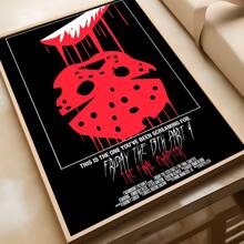 WB 1/10PCS Friday The 13th Horror Films Poster Wall Art Home Decor Room Decor Digital Painting Living Room Restaurant Kitchen Art - Frameless
