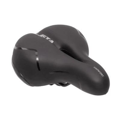 Banco Selim de bicicleta Comfort vazado com refletor