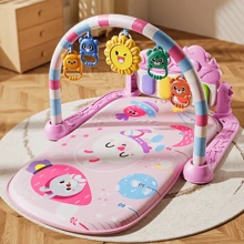 A 89*55*45cm Baby Gym Mat, Tummy Time Play Mat Toys, Baby Play Mats And Activity Gyms, Baby Piano Gym Mats, Newborn And Toddler Play Mats, Baby Activity Mat Toys (0-3-6-12 Months)