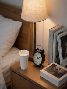 100个9盎司厚白纸咖啡杯无盖一次性热/冷饮和饮料杯品尝杯返校 - 白色 - 查看 5