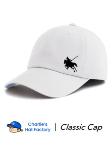 1 件骑士印花棒球帽，经典休闲时尚复古柔软吸汗带可调节尺寸轻质防晒多功能复古爸爸帽，适合户外运动日常穿着派对度假送给家人和朋友的完美礼物