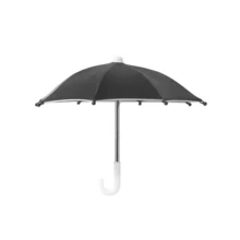 1 Set Of Mini Phone Holder Sunshade Umbrella, Mini, Cute, Lightweight, Portable, Easy To Store, Sunscreen, Rainproof, Anti Reflective, Matched With Cartoon Shaped Suction Cup Umbrella Holder, Suitable For Outdoor Play, Beach, Party, Or Used As A Motorcycle, Bicycle, Car Mobile Phone Holder Accessory, A Fun Gift Item - Multicolor - View 10