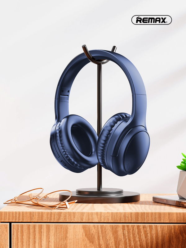 REMAX Remax Bluetooth Headphones Over Ear, 12 Hours Playtime Wireless Headphones With Up To 300 Hours Battery Standby, Support Answer Call(Black), Premium Gift For Friend, Classic Best Seller Of Brand