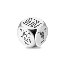 Personalisierte Musik-Würfel mit Zubehörbox, Geschenk für Musikliebhaber, Würfel für Paare für Dates, personalisierter Musik-Entscheidungswürfel, Musik-Würfel-Geschenk für Partys, Weihnachten