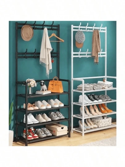 Sapatos 4 ANDARES  Rack Estante Sapateira Pendurar Sapatos Roupas Bonés Bolsas