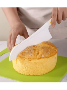 1pc/4pcs Outdoor Camping And Hiking Cooking Tools: Grater, Peeler And Slicer Kitchen Tools That Don't Hurt Hands, Baking Knives, Potato Cutter, Grater, Kindergarten Special Plastic Fruit Knife, Bread Knife, Cake Knife Set - Multicolor - View 10