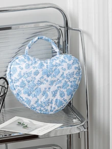 A Fresh And Simple, Highly Attractive Girly Fashion Handbag-Style Cosmetic Bag. The Small And Exquisite Floral Pattern Makes It A Convenient And Portable Storage For Cosmetics And Toiletries, Suitable For Dates, Parties, Shopping, Photography, And More. This Versatile Makeup Bag Can Be Used As A Cosmetic Bag, Vanity Case, Storage Bag, Toiletry Bag, Desktop Organizer, Or Makeup Pouch. - Multicolor - View 18