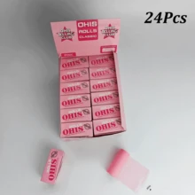 24 Rolls Of Handmade Cigarette Rolling Papers Made Of Natural Pulp, 196 Inches Per Roll, Can Be Freely Cut Into Desired Length, Portable Manual Tear Cigarette Papers Smoking Accessories, Perfect Gift For Smokers On Birthdays, Mother's Day, Father's Day, Valentine's Day