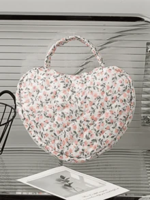 A Fresh And Simple, Highly Attractive Girly Fashion Handbag-Style Cosmetic Bag. The Small And Exquisite Floral Pattern Makes It A Convenient And Portable Storage For Cosmetics And Toiletries, Suitable For Dates, Parties, Shopping, Photography, And More. This Versatile Makeup Bag Can Be Used As A Cosmetic Bag, Vanity Case, Storage Bag, Toiletry Bag, Desktop Organizer, Or Makeup Pouch. - Multicolor - View 23