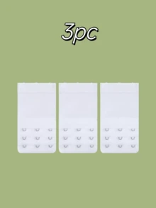 6pcs/3pcs Set Bra Extension Hooks (Extender Style), Lingerie Accessories, Elastic, Adjustable, Bra Extender Hooks, Bra Back Extender, Hook & Eye Bra - Multicolor - View 16