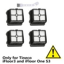 Kit de repuesto de cepillo rodillo y filtro compatible con Tineco IFloor 3, Floor One S3 aspiradora inalámbrica de limpieza en seco y húmedo, accesorios y piezas de repuesto - Tineco iFloor 1.0 - Ver 8