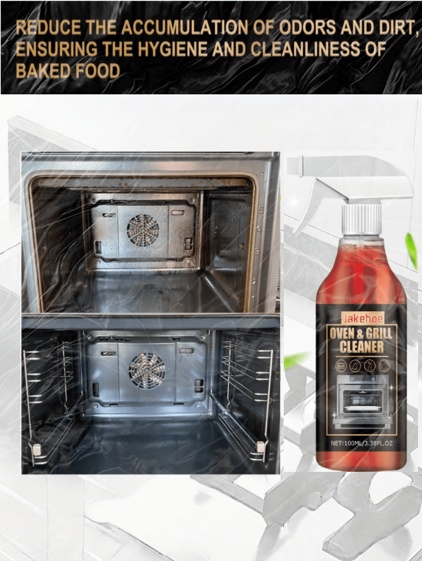 Kitchen Grease Cleaner Increases Oven Efficiency By Removing Dirt From The Oven, Making It Easier To Reach Preset Temperatures
