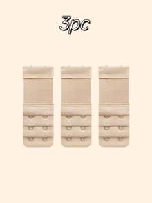 6pcs/3pcs Set Bra Extension Hooks (Extender Style), Lingerie Accessories, Elastic, Adjustable, Bra Extender Hooks, Bra Back Extender, Hook & Eye Bra - Multicolor - View 19