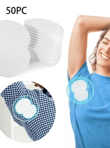 100pcsSweat Pads,Underarm Pads, Disposable Underarm Absorption Sweat Pad, And Effective, Breathable, Invisible, Absorbing Patch, Lightweight And Sweat Absorbing,Comfortable And Odorless, Easy To Use, Suitable For Both Men And Women In Hot SummerBody Care For Travel,Sport,Outdoor,Summer,Stickers, Christmas For Holiday Gift Giving