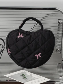 A Fresh And Simple, Highly Attractive Girly Fashion Handbag-Style Cosmetic Bag. The Small And Exquisite Floral Pattern Makes It A Convenient And Portable Storage For Cosmetics And Toiletries, Suitable For Dates, Parties, Shopping, Photography, And More. This Versatile Makeup Bag Can Be Used As A Cosmetic Bag, Vanity Case, Storage Bag, Toiletry Bag, Desktop Organizer, Or Makeup Pouch. - Multicolor - View 17