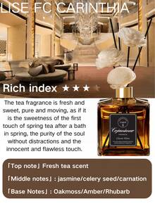 酒店级无焰精油藤条扩散器,持久芳香,适用于家庭、卧室、客厅、浴室和各种场合。优雅的房间装饰,贴心浪漫,除臭,空气清新,适合家庭和汽车使用 - 50ml - 查看 8