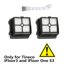 滚刷和过滤器更换套件适用于 Tineco IFloor 3、Floor One S3 无绳干湿两用吸尘器、配件备件 - Tineco iFloor 1.0 - 查看 9