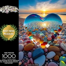 1000pcs Creative Adult Puzzle Set, High-Quality Seamless DIY Jigsaw Puzzle, Interesting Family Challenge Without Frame, Suitable For Birthday Gift, Easter Gift, Home Decor, Great For Home, Living Room, Office Decoration