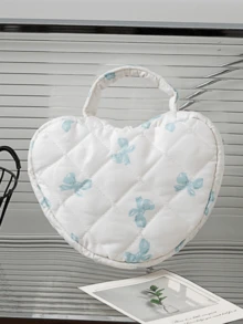 A Fresh And Simple, Highly Attractive Girly Fashion Handbag-Style Cosmetic Bag. The Small And Exquisite Floral Pattern Makes It A Convenient And Portable Storage For Cosmetics And Toiletries, Suitable For Dates, Parties, Shopping, Photography, And More. This Versatile Makeup Bag Can Be Used As A Cosmetic Bag, Vanity Case, Storage Bag, Toiletry Bag, Desktop Organizer, Or Makeup Pouch. - Multicolor - View 19